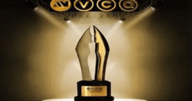 2026 AMVCA: Official award trophy displayed during the 2026 Africa Magic Viewers’ Choice Awards in Lagos