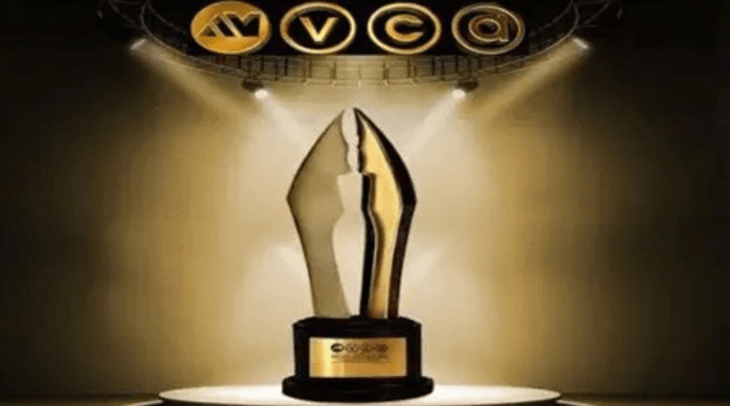 2026 AMVCA: Official award trophy displayed during the 2026 Africa Magic Viewers’ Choice Awards in Lagos