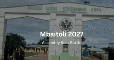 Mbaitoli Local Government Area entrance gate used as feature image for Mbaitoli Assembly Seat 2027 political zoning debate in Imo State.