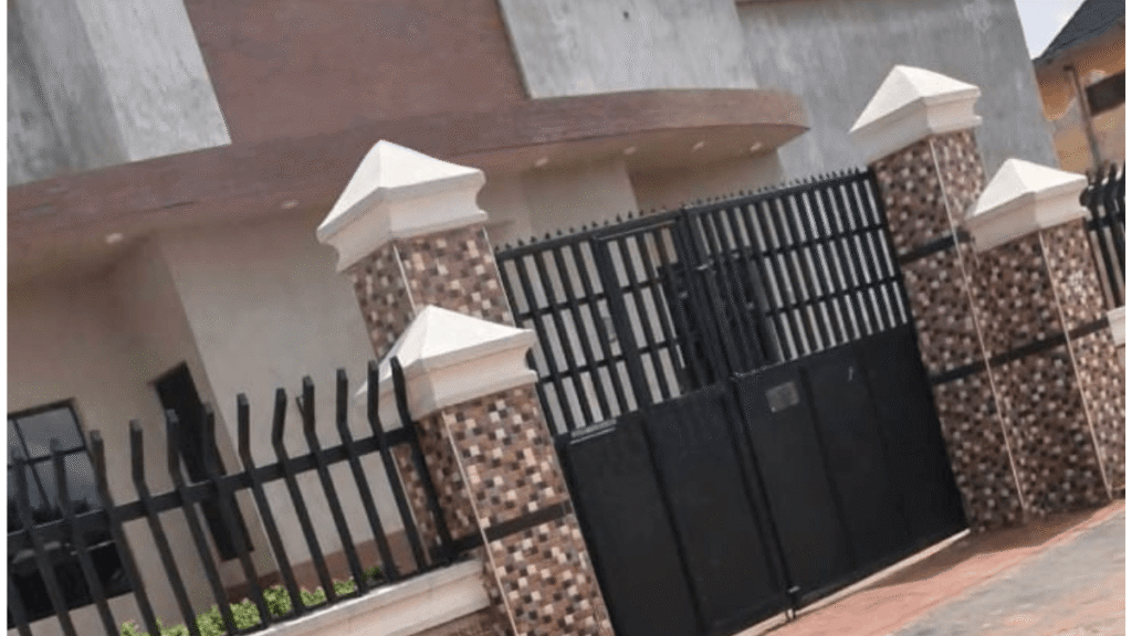 Residence linked to the Bishop Clarence Okonkwo Murder in Ibusa Delta State